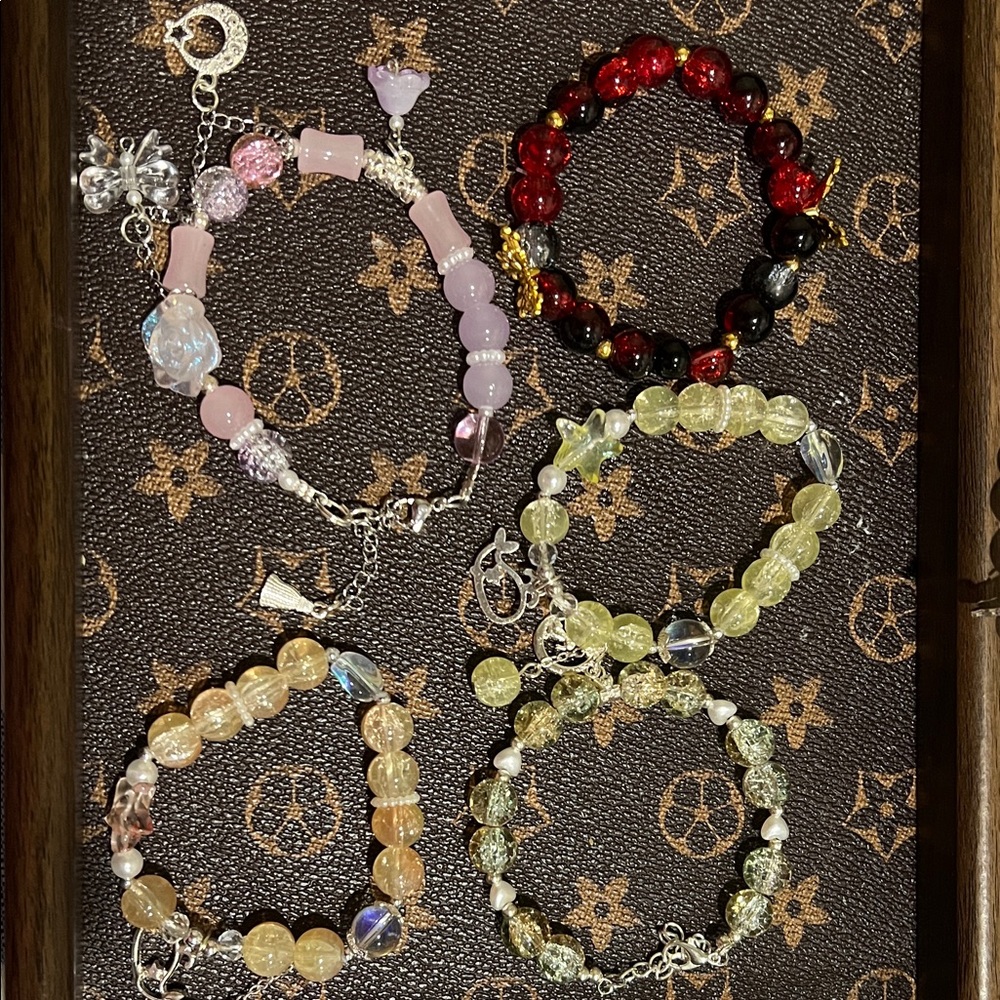 Chic Multicolor Beaded Bracelet Collection